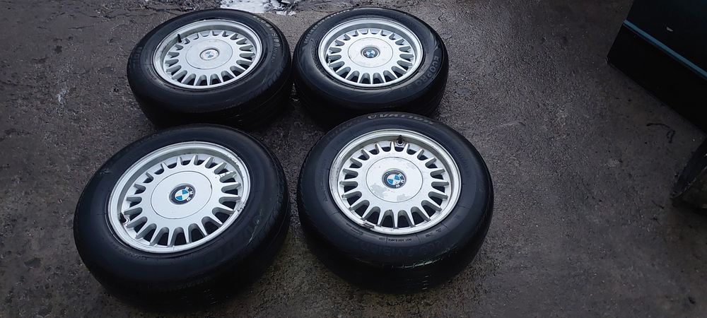 Диски с резиной р15 на BMW e34
