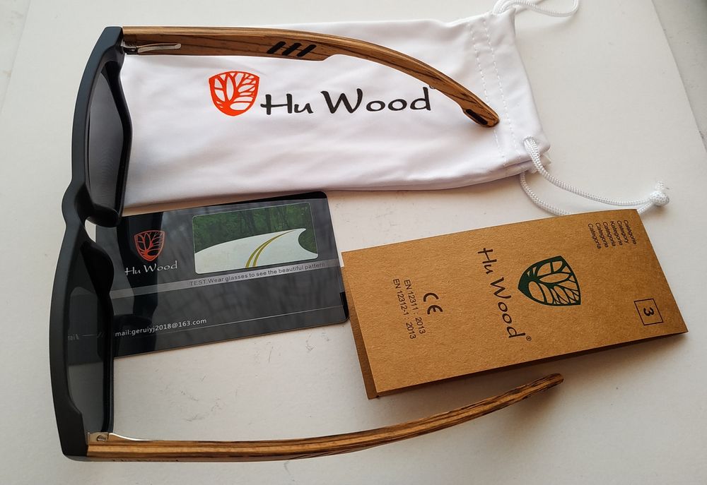 Слънчеви очила HU WOOD UV400 - поляризация
