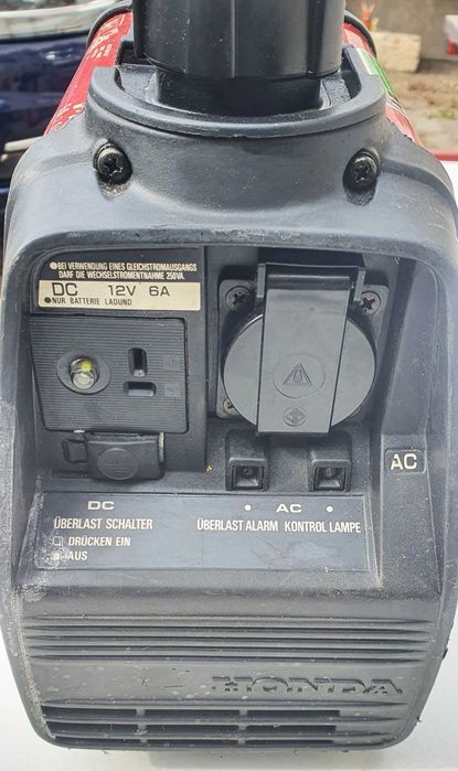 Honda EX350, generator ultrasilentios pentru rulote, impecabil