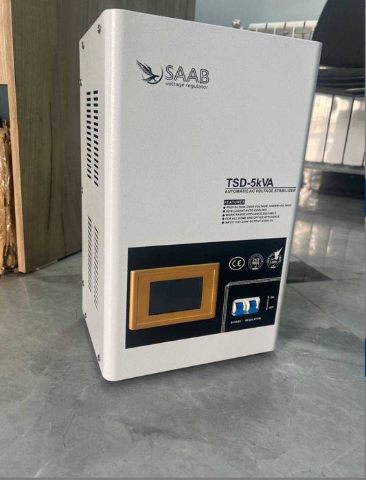 Стабилизатор 10 kVA SAAB с гарантией / Stabilizator  1 kVA dan 300kVA