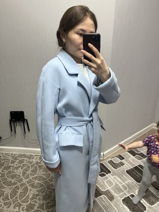 Пальто длинное -