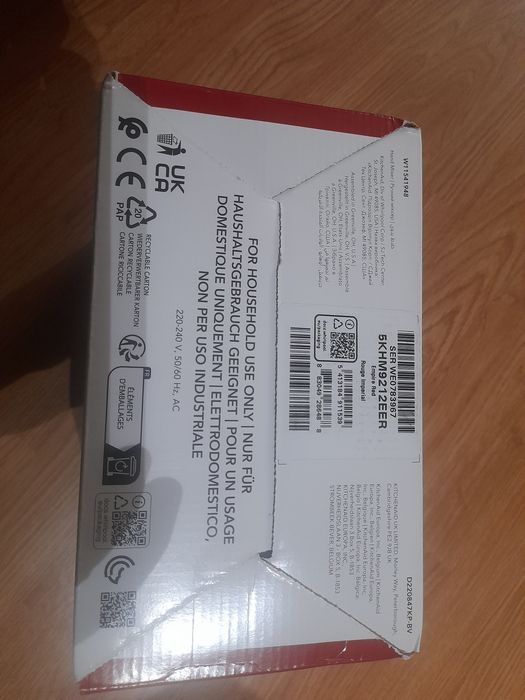 KitchenAid Mixer de mana cu 9 viteze, 85 W/  NOU