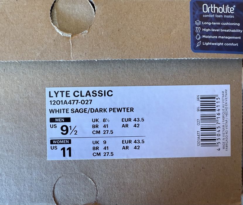 Asics LYTE CLASSIC ОТИГИНАЛНИ мъжки маратонки 42/26,5см