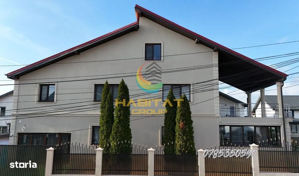 Vila individuala 9 camere 350 mp, teren 450, str asfaltata- Berceni
