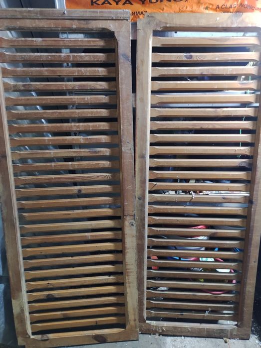 Дървени пана, решетки за парно и  др.