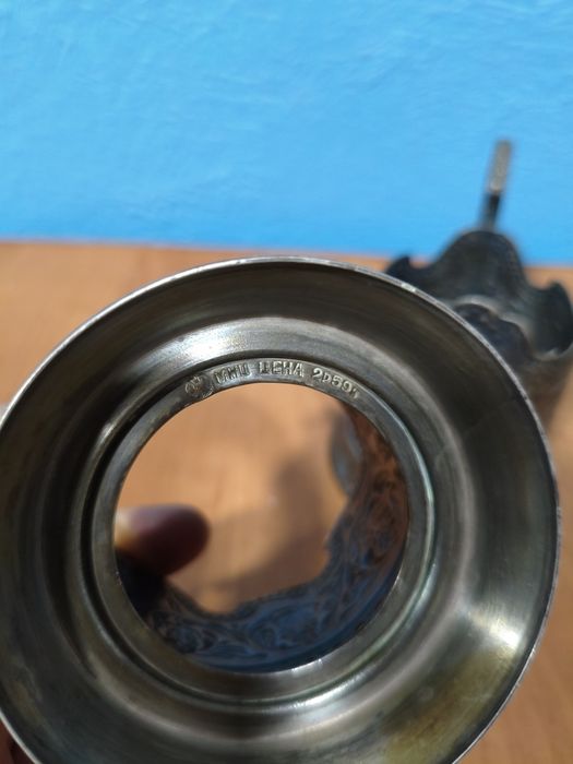 Подстаканники мельхиоровые