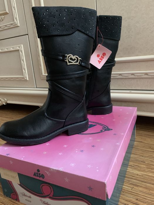 Сапоги 33 размер, новые