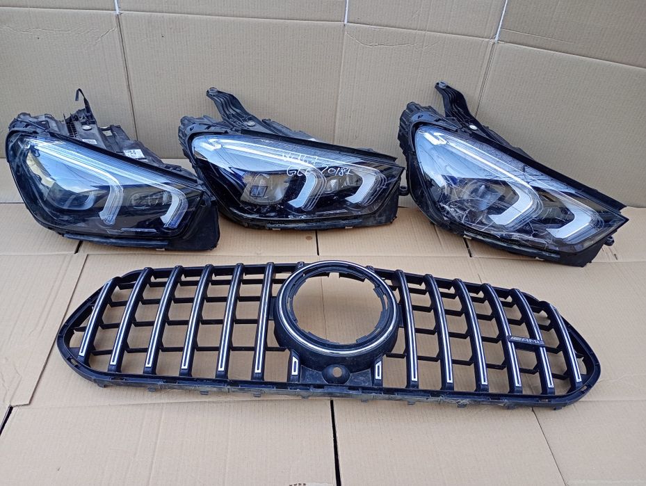 Bara fata aripă far faruri multibeam  Mercedes GLE W167 2018+