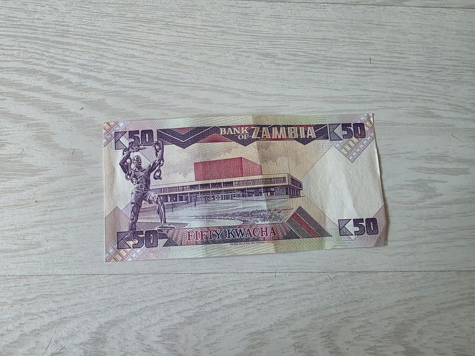 Bacnota 50 Kwacha(Zambia)