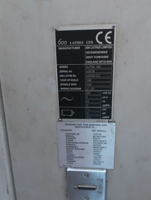 CNC,ЦНЦ , циклов струг Harrison Alpha 400