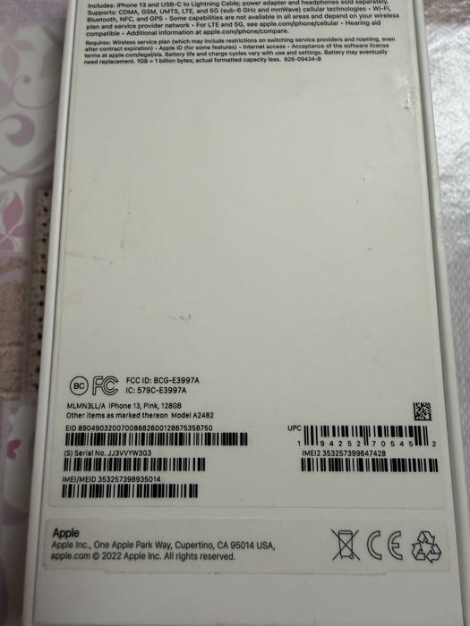 Iphone 13 128GB Pink