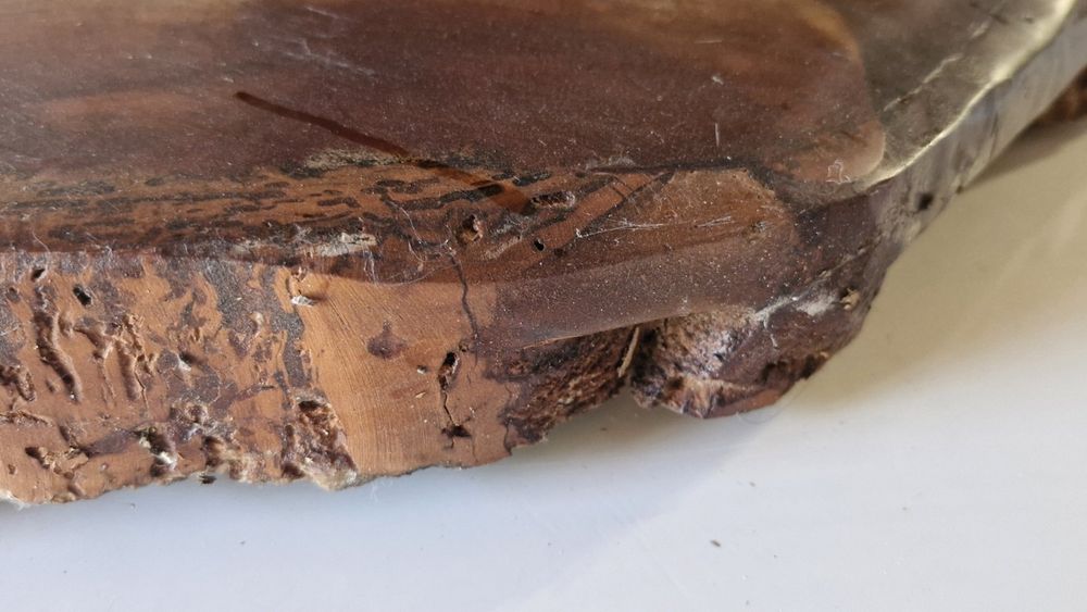 Плот за маса от кестен с епоксидна смола