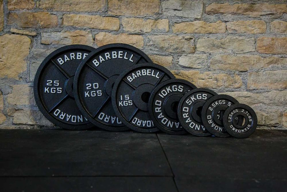 Олимпийски Чугунени Тежести ATX , Фитнес Дискове - 2 × 25 кг