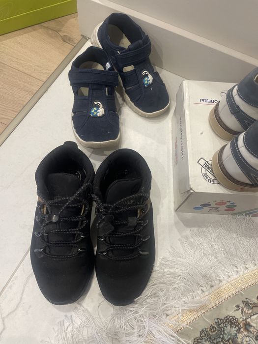 Ботинки Timberland мальчикам размер 27