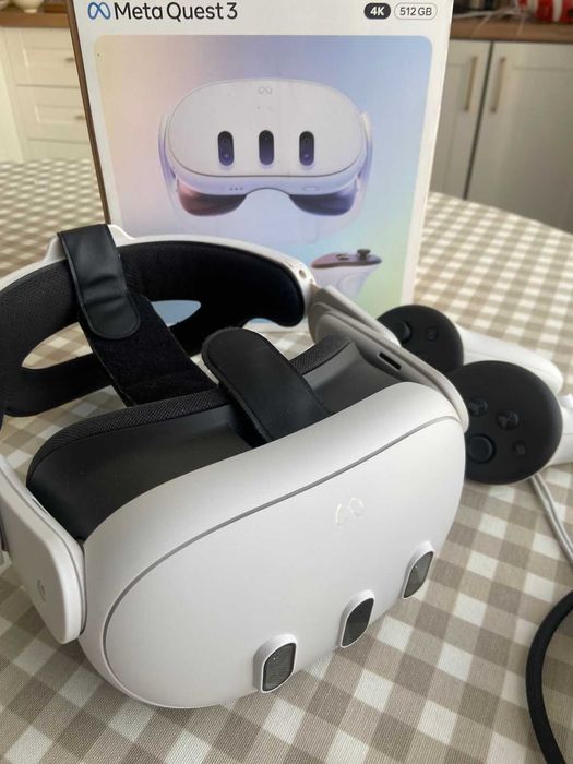 Meta quest 3 512gb + аксессуары