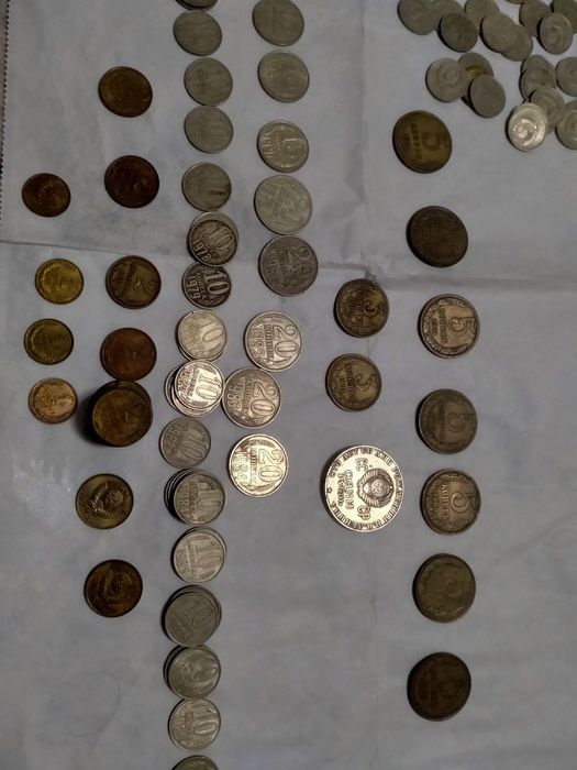 Продам монеты СССР разных годов