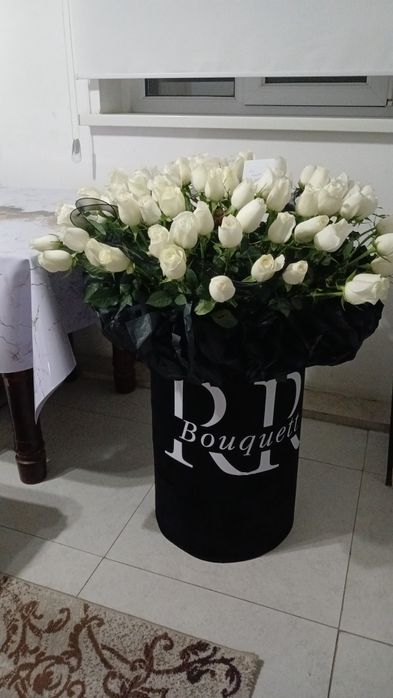 Цветы свежый подарили