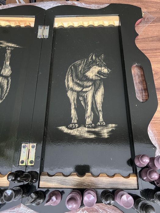 Набор 2 в 1 нарды+шахматы