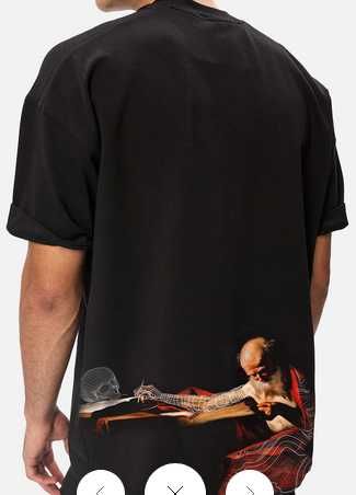 Unic! Tricou original HAMZA model Kara barbati negru mar. M(nou-cutie)