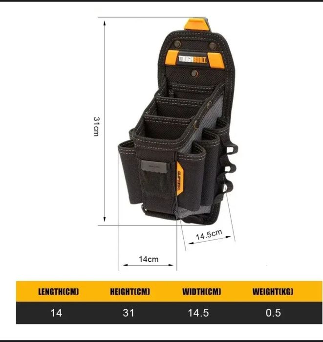Сумка для электриков TOUGHBUILT CT-36 L-10