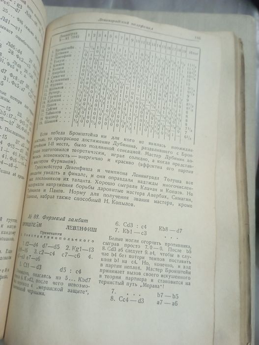 Избранные шахматные партий.1946 г.