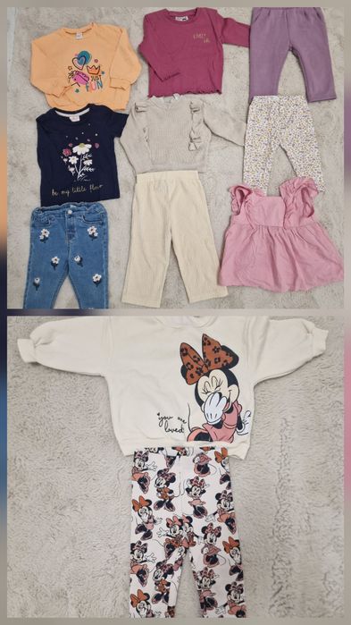 Lot fetite marimea 80 (34 pcs)