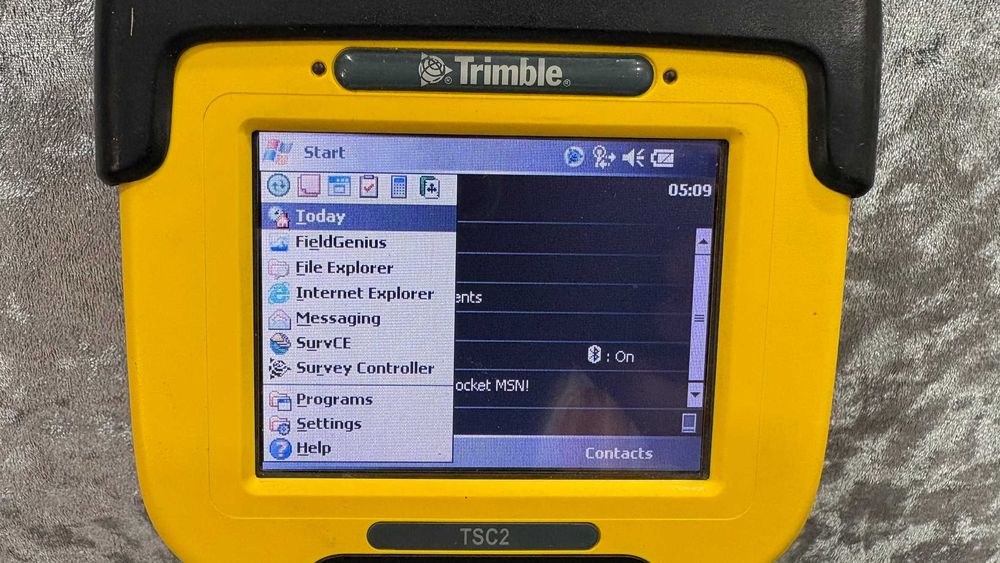 Trimble NOMAD TSC2 GPS Controler + soft  SURVEY 12.50 + SURCE 4 RTK