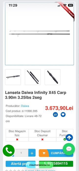 Daiwa lansete  UK.