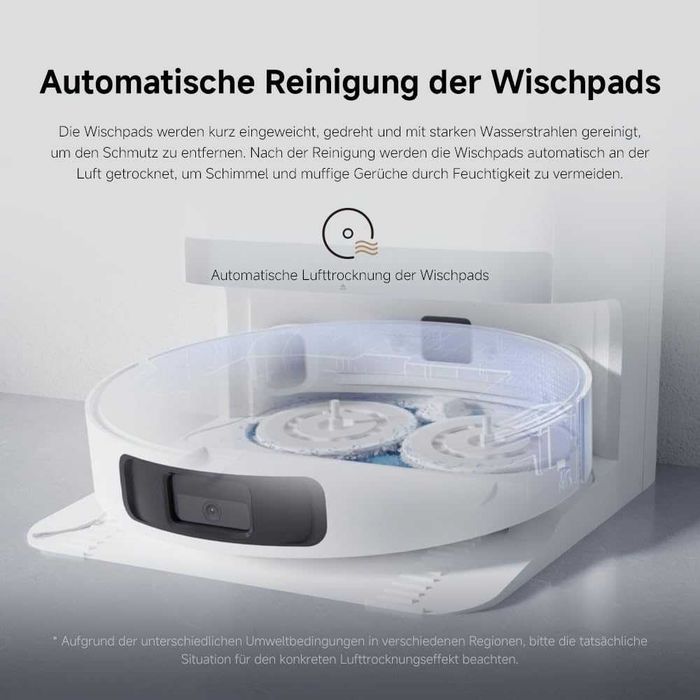 Нова Прахосмукачка Робот с Моп Xiaomi X20+ Robot Vacuum BHR8124, 2 години Гаранция, Сухо и Мокро Почистване