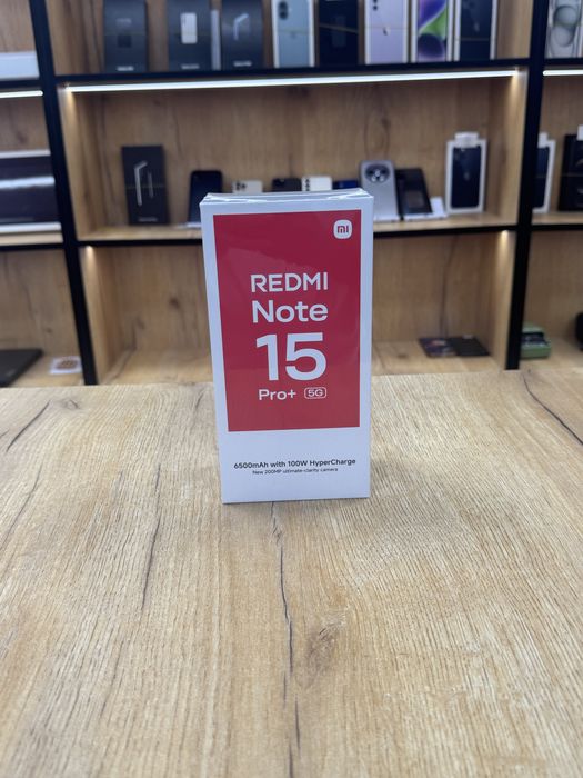 Новый Redmi Note 15 pro + 512 черный