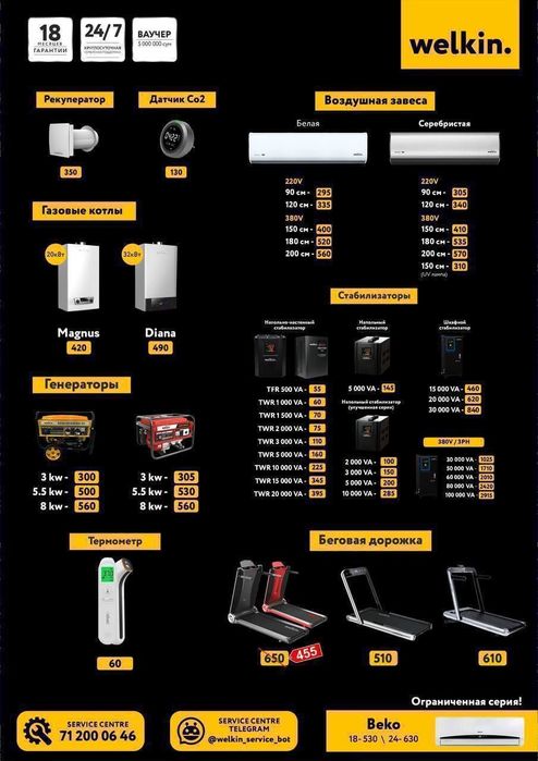 Газовый котел Welkin