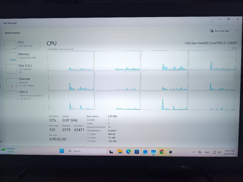 Гейм Рс  Alphard I5 12400F/24 gb ddr4/RTX 2070