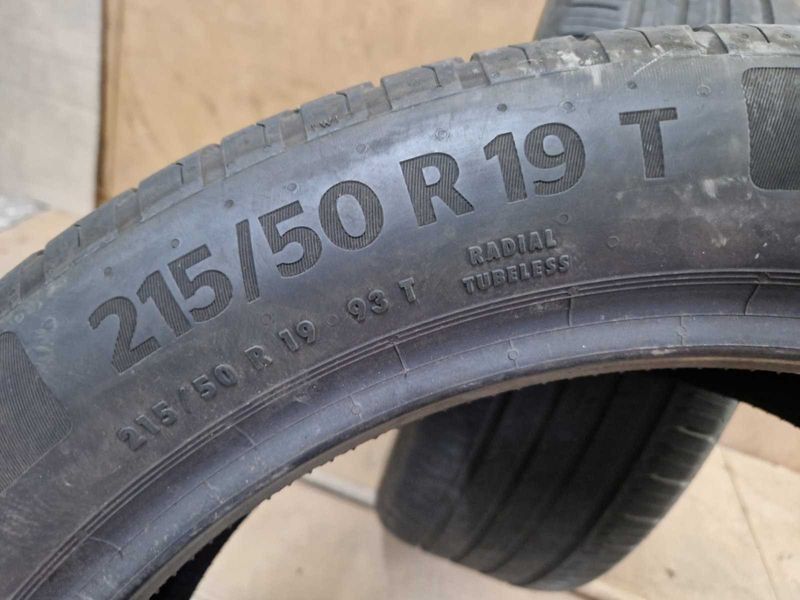 2 Continental R19 215/50
летни гуми
DOT1323