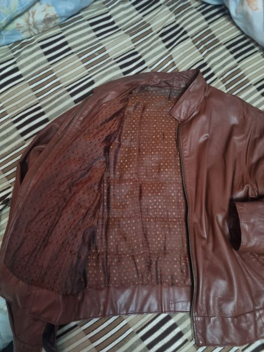 Кожанная куртка.