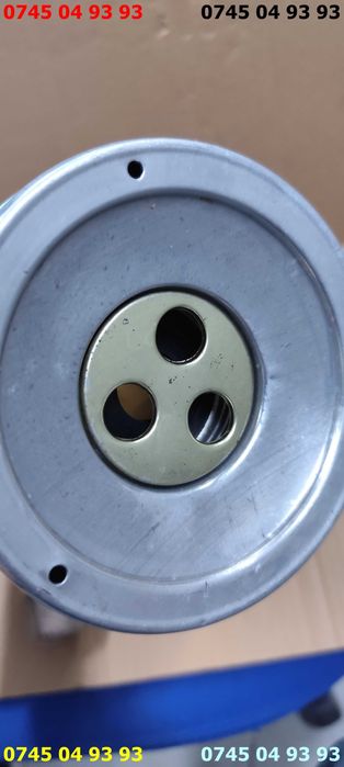 termos albastru 2L sticla sparta are dop si capac