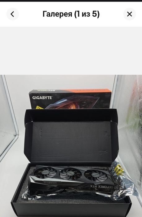 Видеокарта Gigabyte rtx 3050 gaming OC