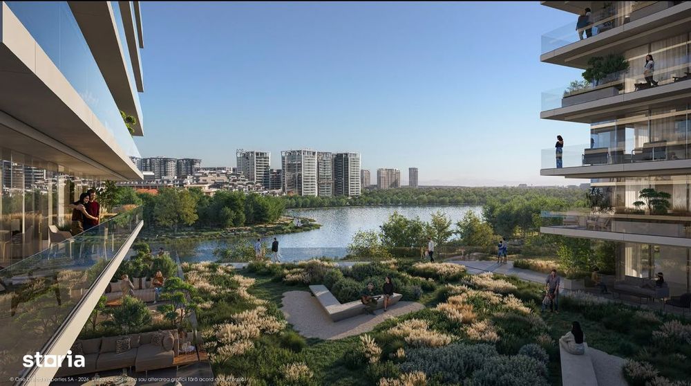 Apartament cu 3 Camere Vedere Panoramica Lac Floreasca — fotografia 1