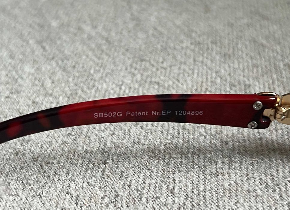 Ochelari SunBlade SB502G fără lentile colecție rară cu cutie completă