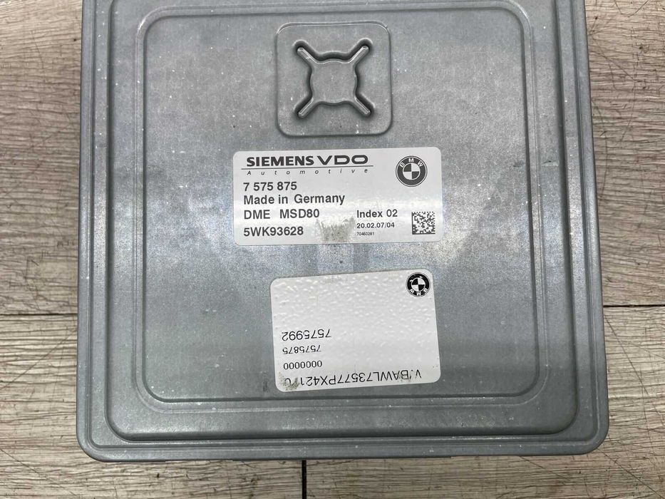 BMW E60 E90 N54 3.0l Twin Turbo ECM Engine Control Module