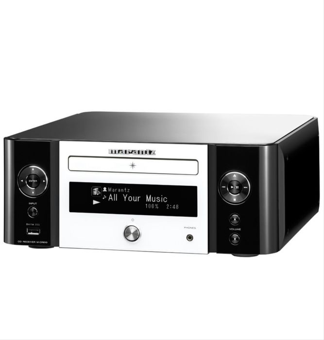 Network Receiver Stereo Marantz MCR610, 2 Canale, 60W RMS, Alb