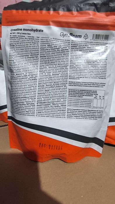 3 pachete Creatină GymBeam