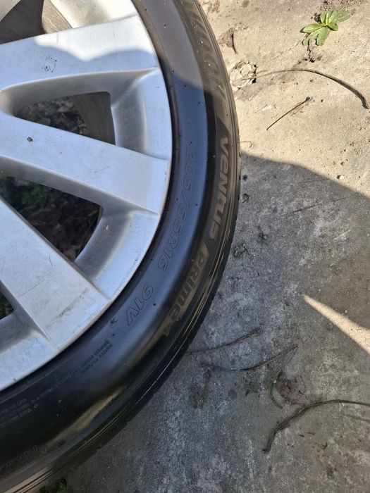 Vand set 4 jante R 16 vw passat b6 au anvelope 205 55 16 ca noi