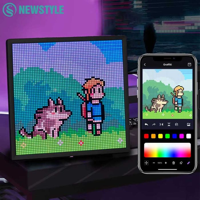 Pixel екран за рисуване