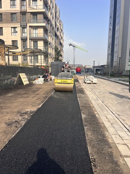 Асфальтирование быстро качественно гарантия все фото наша работа