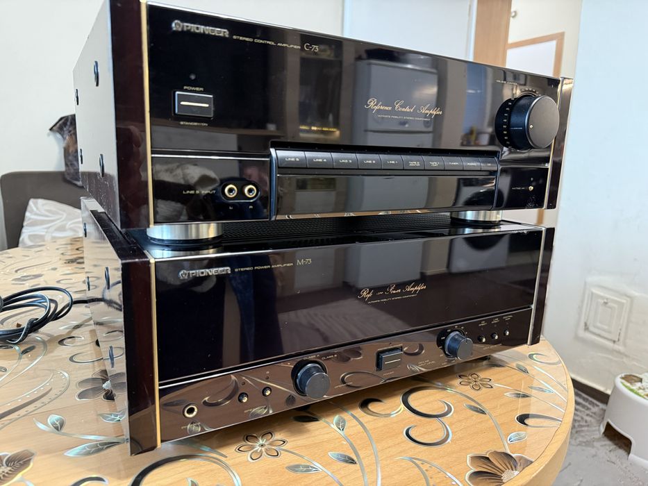 Pioneer M73 C73 Стъпало и перд усилвател