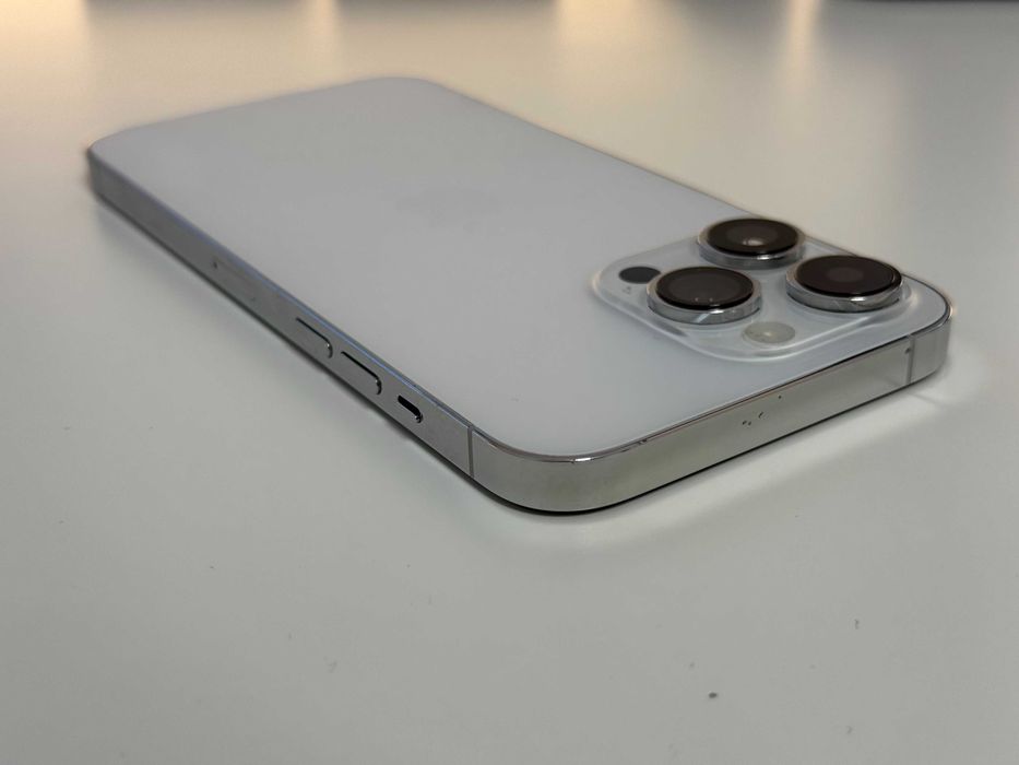 iPhone 14 Pro Max, Silver, 128Gb, Liber de retea.