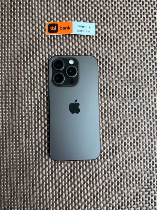 100% Battery! 1Tb! iPhone 15 PRO Лизинг от 28€/мес / Black Titanium / КАТО НОВ! 1000gb