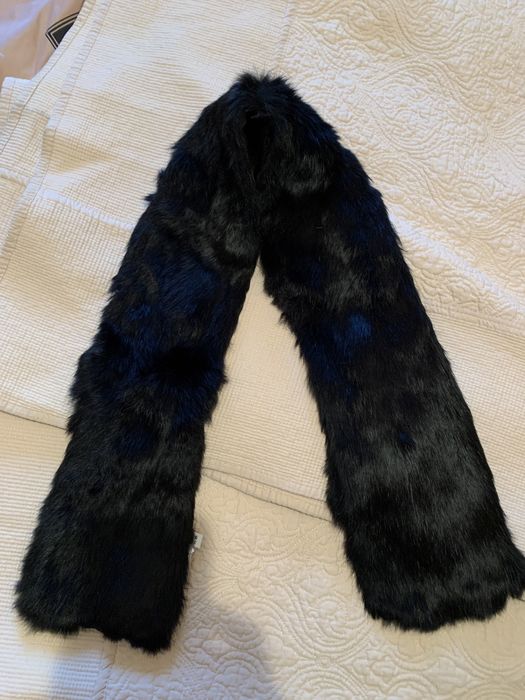 Шалчета естествен косъм лама, лисица, норка