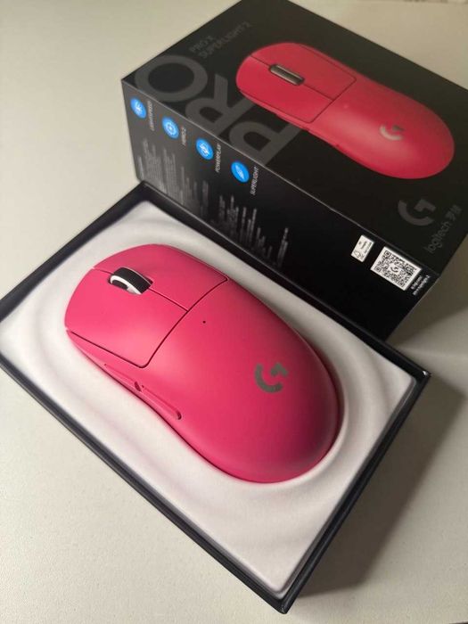 Мышка Logitech G Pro X Superlight 2 (розовая)