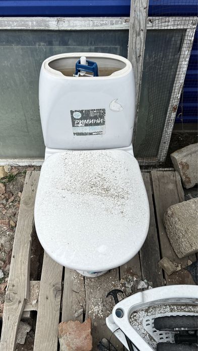 Унитаз для стройки